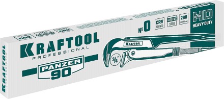 Ключ трубный с прямыми губками KRAFTOOL PANZER-90 2734-05 купить в Нижневартовске