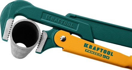 Ключ трубный с прямыми губками KRAFTOOL PANZER-90 2734-05 купить в Нижневартовске