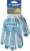 ЗУБР ТОЧКА+, S-M, х/б перчатки с покрытием из ПВХ-геля, противоскользящие, точки увеличенного размера, 13 класс, Профессионал (11451-S) купить в Нижневартовске