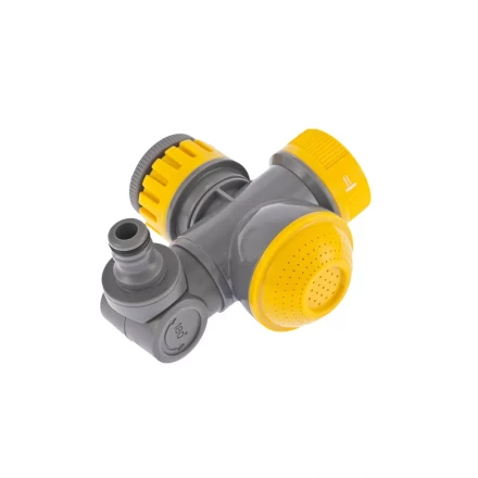 Соединитель для крана с внутренней резьбой 1/2" - 3/4" с переключателем и шарниром PALISAD LUXE 66253 купить в Нижневартовске