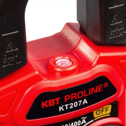 Токовые клещи цифровые КВТ KT 207A с True RMS (91919) купить в Нижневартовске