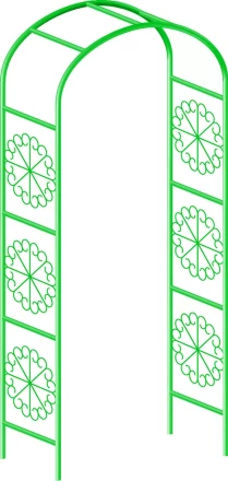 Арка садовая декоративная для вьющихся растений, 228х130см  PALISAD 69121 купить в Нижневартовске