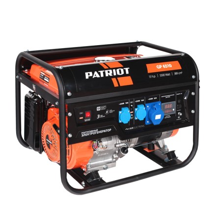 Генератор бензиновый PATRIOT GP 6510 купить в Нижневартовске