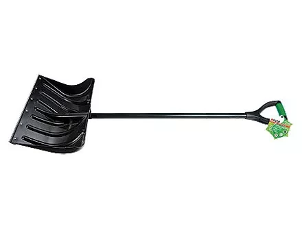 Лопата для уборки снега пластиковая 500 х 325 х 1300 мм металлопластиковый черенок Palisad 61501 купить в Нижневартовске