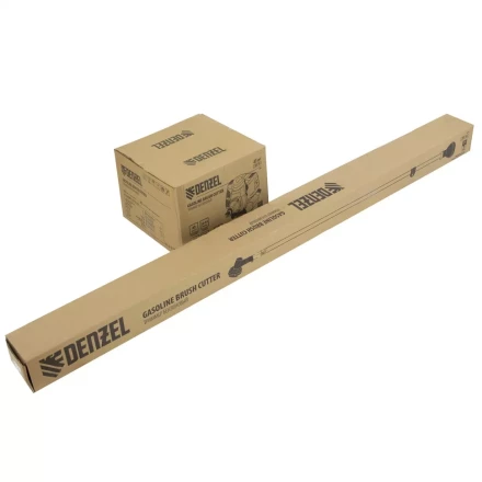 Триммер бензиновый DTL-43, 43 см3, неразъемная штанга, состоит из 2 частей Denzel 96263 купить в Нижневартовске