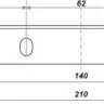 Нож К-2426 комплект 2шт (210 мм) 25520 купить в Нижневартовске