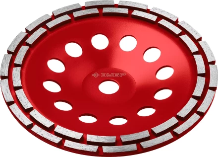 ЗУБР d 230 мм, двухрядная алмазная шлифовальная чашка (33376-230) купить в Нижневартовске