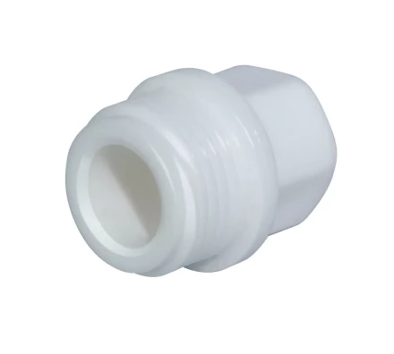 Пробка с резьбой короткая PP-R 3/4 бел.(100/1000) 45581 купить в Нижневартовске