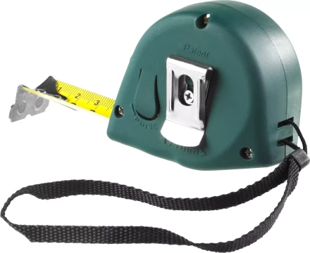 Рулетка KRAFTOOL GRAND, обрезиненный пластиковый корпус, 5м/25мм 34022-05-25 купить в Нижневартовске