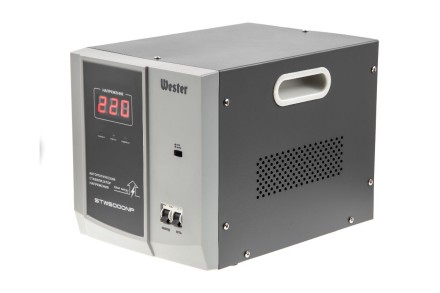 Стабилизатор напряжения WESTER STW5000NP купить в Нижневартовске