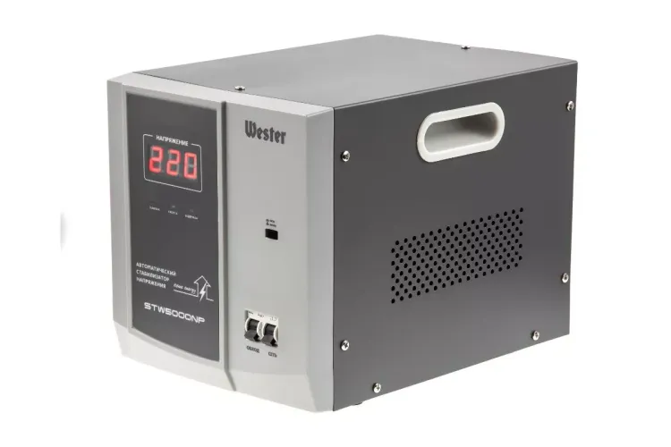 Стабилизатор напряжения WESTER STW5000NP купить в Нижневартовске