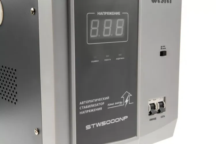 Стабилизатор напряжения WESTER STW5000NP купить в Нижневартовске