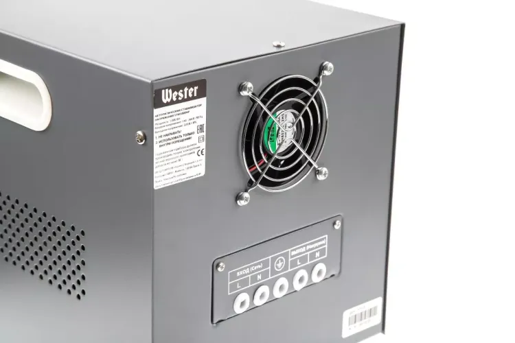 Стабилизатор напряжения WESTER STW5000NP купить в Нижневартовске