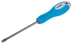Отвертка ЗУБР, Cr-V сталь, трехкомпонентная рукоятка, цветовая индикация типа шлица, SL, 5,5x100мм 25251-5.5-100 купить в Нижневартовске