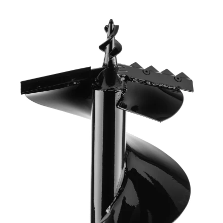 Шнек для грунта ER-300, диаметр 300 мм, длина 800 мм,соединение 20 мм, съемный нож Denzel 56010 купить в Нижневартовске