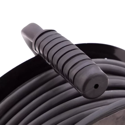 Удлинитель силовой 50 м, 16А, тип УХз16, КГ 3 x 1.5 мм, на стальной катушке, 4 розетки Сибртех 95877 купить в Нижневартовске