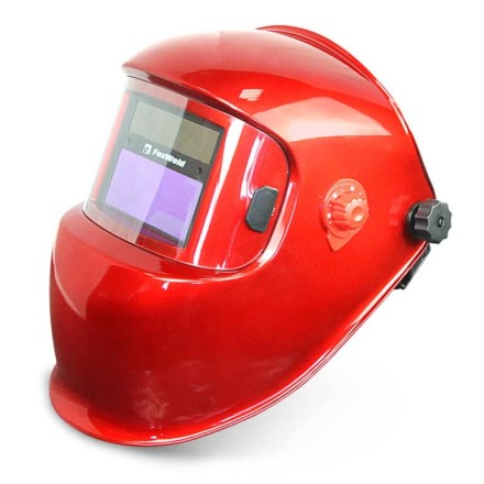 Маска сварщика Корунд-5 красная без коробки ф-р 2100V FoxWeld купить в Нижневартовске