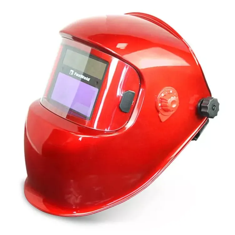Маска сварщика Корунд-5 красная без коробки ф-р 2100V FoxWeld купить в Нижневартовске