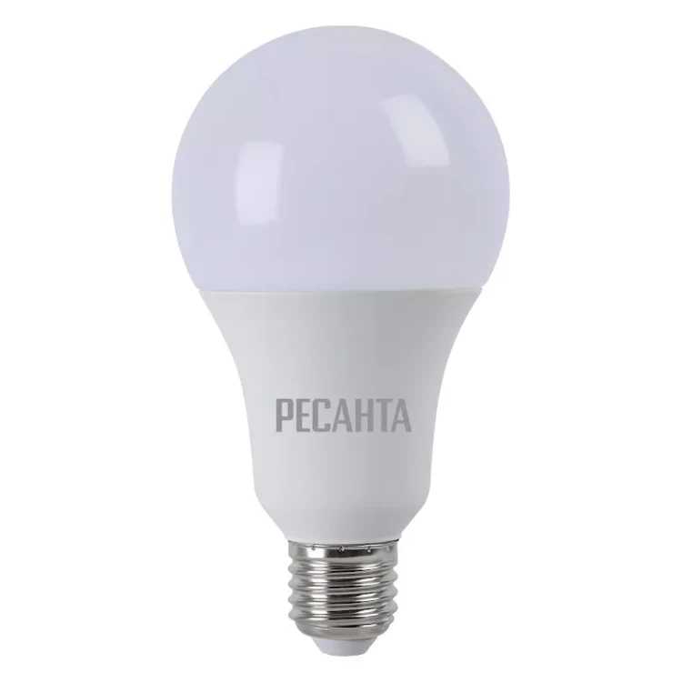 Лампа светодиодная РЕСАНТА LL-R-A80-20W-230-3K-E27 76/1/21 купить в Нижневартовске