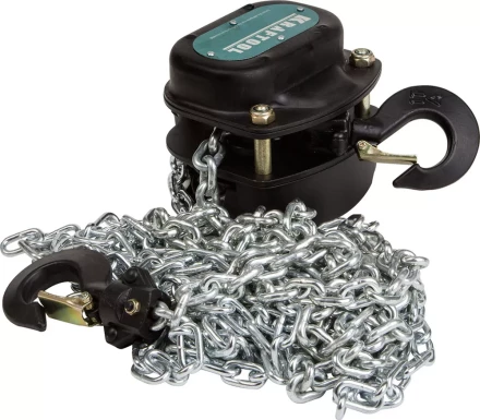 Таль цепная KRAFTOOL шестеренная, 1т / 3м 43087-1 купить в Нижневартовске