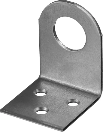ЗУБР ПР-2.0, 90 x 40 x 2 мм, угловая проушина для навесных замков (31039-90) купить в Нижневартовске