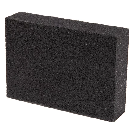 Губка для шлифования, 100 х 70 х 25 мм, средняя жесткость, P 100, Сибртех 757017 купить в Нижневартовске