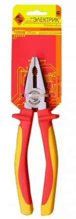 Плоскогубцы универс. диэлектрические 200мм 1/6/60 19012 купить в Нижневартовске