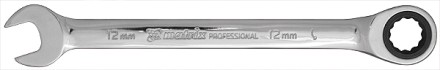 Ключ комбинированный трещоточный 8мм CrV зеркальный хром MATRIX PROFESSIONAL 14801 купить в Нижневартовске