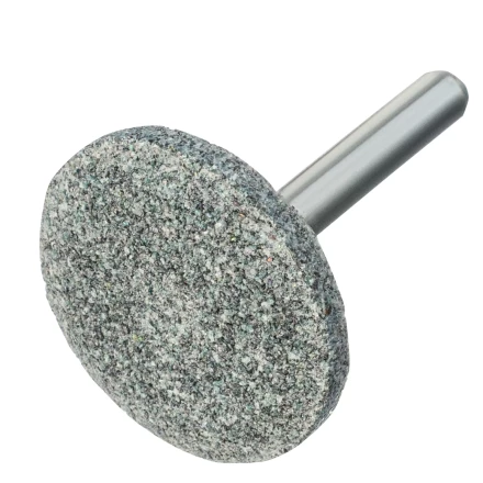 Шарошка абразивная, диск, 32 x 12 мм, для дрели,  хвостовик d6 мм, 63С Denzel 76024 купить в Нижневартовске