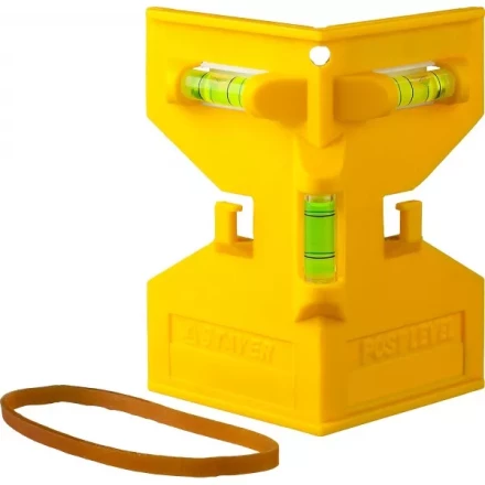 Уровень-угольник STAYER "MASTER" "POSTLevel" пластмассовый с магнитом, 3 ампулы 3456_z01 купить в Нижневартовске