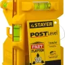Уровень-угольник STAYER "MASTER" "POSTLevel" пластмассовый с магнитом, 3 ампулы 3456_z01 купить в Нижневартовске
