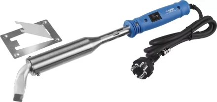 Паяльник ЗУБР "ПРОФЕССИОНАЛ", с выключателем, пластмассовой рукояткой и долговечным жалом, 300Вт, клин 55301-300 купить в Нижневартовске