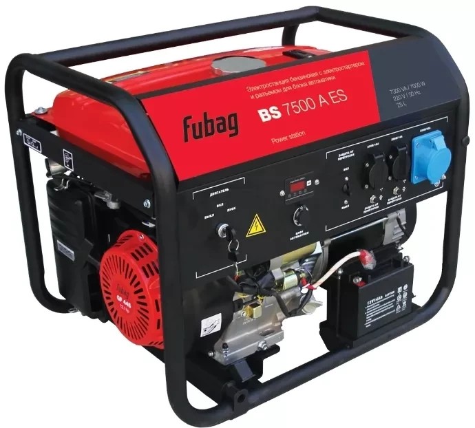 Генератор бензиновый FUBAG BS 7500 A ES купить в Нижневартовске