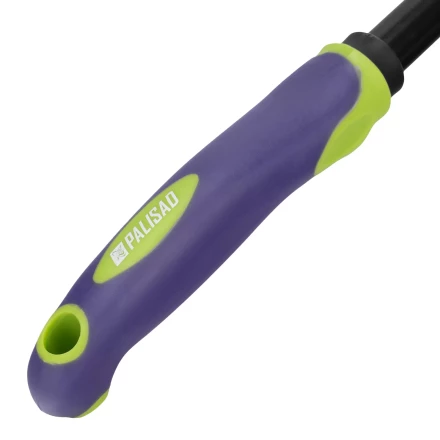 Грабли 6-зубые Palisad, 110х300 мм, стальные, обрезиненная эргономичная рукоятка, LSR1, 62061 купить в Нижневартовске