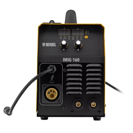 Аппарат инвертор. полуавтомат. cварки Denzel IMIG-160 Synergy 94314, 160 А, ПВ 60%, катушка 5 кг купить в Нижневартовске