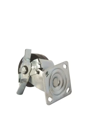 Колесо большегрузное поворотное SCdb 42 100 мм обрезиненное с тормозом (N) 1024159 купить в Нижневартовске