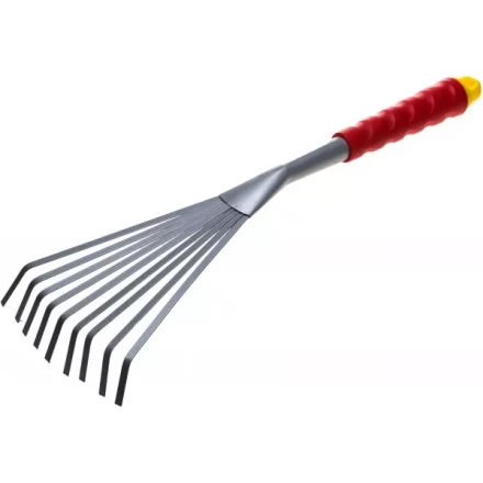 Грабельки GRINDA веерные с плоскими зубцами, из углеродистой стали с коннекторной системой, 420 мм 8-421453_z01 купить в Нижневартовске