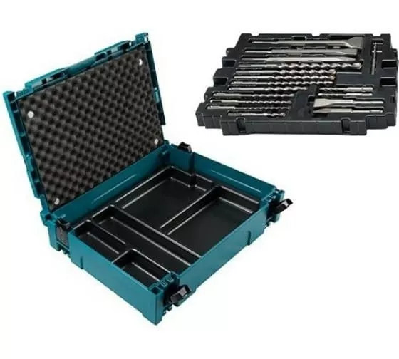 Набор буров и насадок SDS+ Makita B-53877, 17 шт, Makpac купить в Нижневартовске