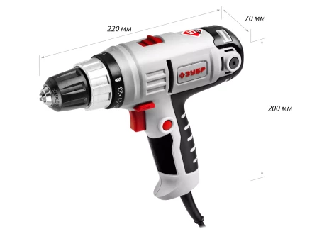 Дрель-шуруповерт сетевая в кейсе ЗСШ-300-2 К серия МАСТЕР купить в Нижневартовске