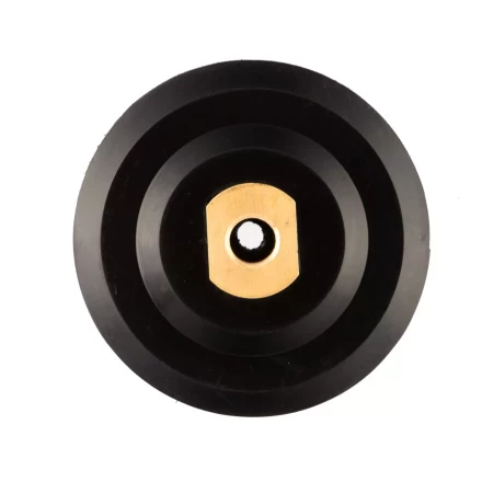 Насадка резиновая (черепашка) для АГШК с липучкой, 100 мм, посадка M14 Matrix купить в Нижневартовске