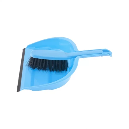 Набор совок с кромкой 313х221 мм и щетка-сметка 305 мм голубой ТМ Elfe 93310 купить в Нижневартовске