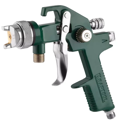 Краскопульт пневматический KRAFTOOL AirKraft, HVLP, с нижним бачком, 1,4мм 06520-1.4 купить в Нижневартовске