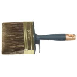 Макловица ЗУБР "ЛАЗУРЬ", смешанная щетина, пластмассовый корпус, 30х100мм 01816-10