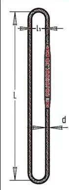 Строп канатный кольцевой СКК 8 т L=7 м  заплет купить в Нижневартовске