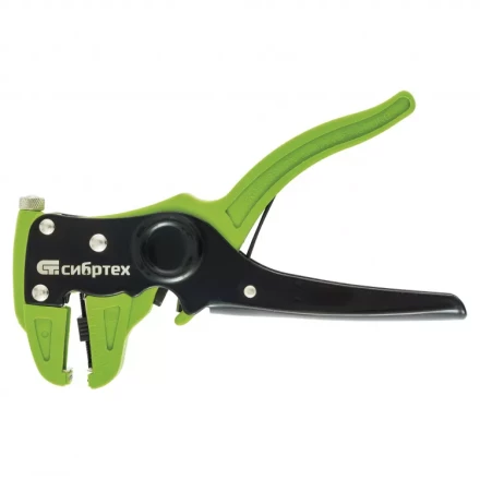 Щипцы для зачистки проводов сечением 0.2-3.5 мм c функция обрезания Сибртех 17731 купить в Нижневартовске