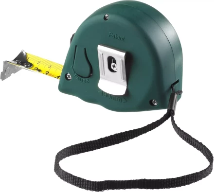 Рулетка KRAFTOOL GRAND, обрезиненный пластиковый корпус, 8м/25мм 34022-08-25 купить в Нижневартовске