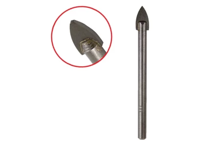 Сверло по плитке HAMMER Ф10х80мм (DR GL 10,0мм*80мм) купить в Нижневартовске