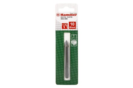Сверло по плитке HAMMER Ф10х80мм (DR GL 10,0мм*80мм) купить в Нижневартовске