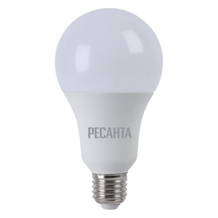 Лампа светодиодная РЕСАНТА LL-R-A80-20W-230-4K-E27 76/1/22 купить в Нижневартовске