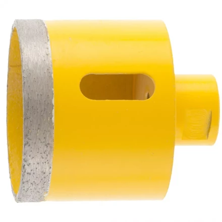 Сверло алмазное по керамограниту 68мм мокрое резание М14 DENZEL 72693 купить в Нижневартовске